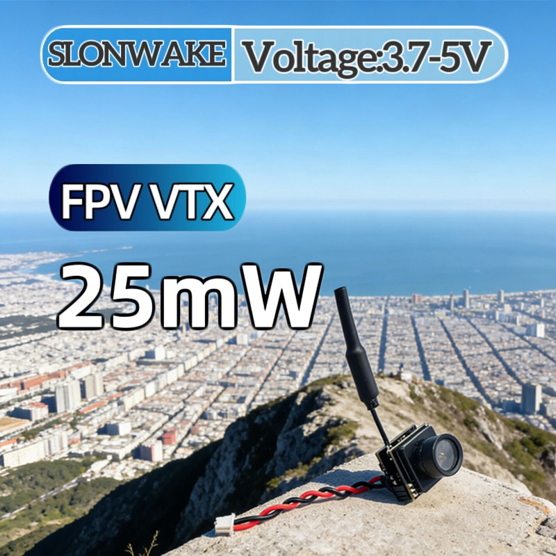 Fpv Drone Transmitter - SLONWAKE FPV 25mW 전력 시뮬레이션 VTX