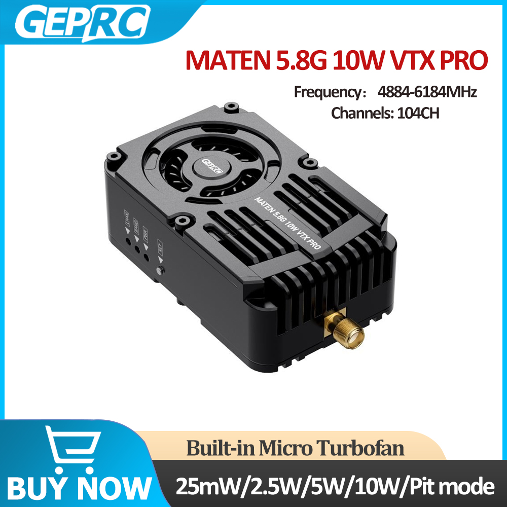 Fpv Drone Transmitter - GEPRC MATEN 5.8G 10W VTX PRO
