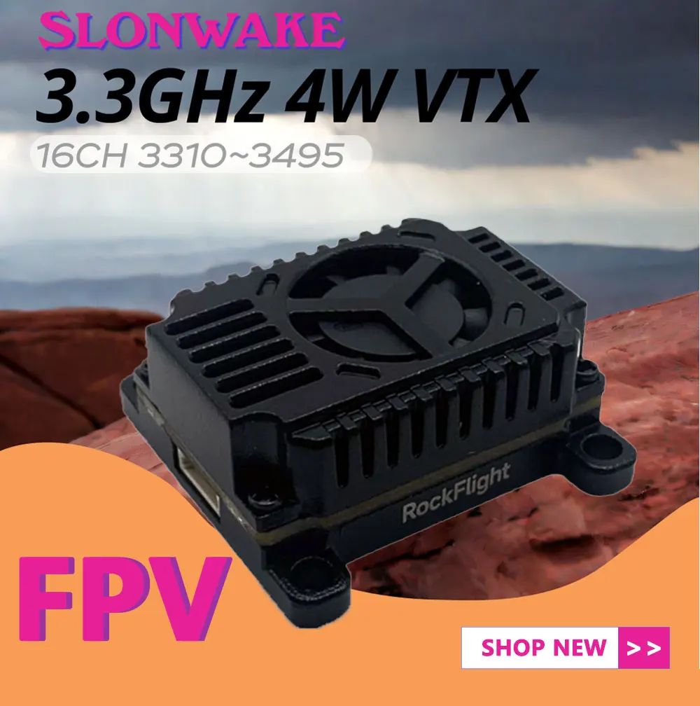 SLONWAKE FPV 3.3G 16채널 4000mW  - Fpv Drone Transmitter 리뷰 및 가격