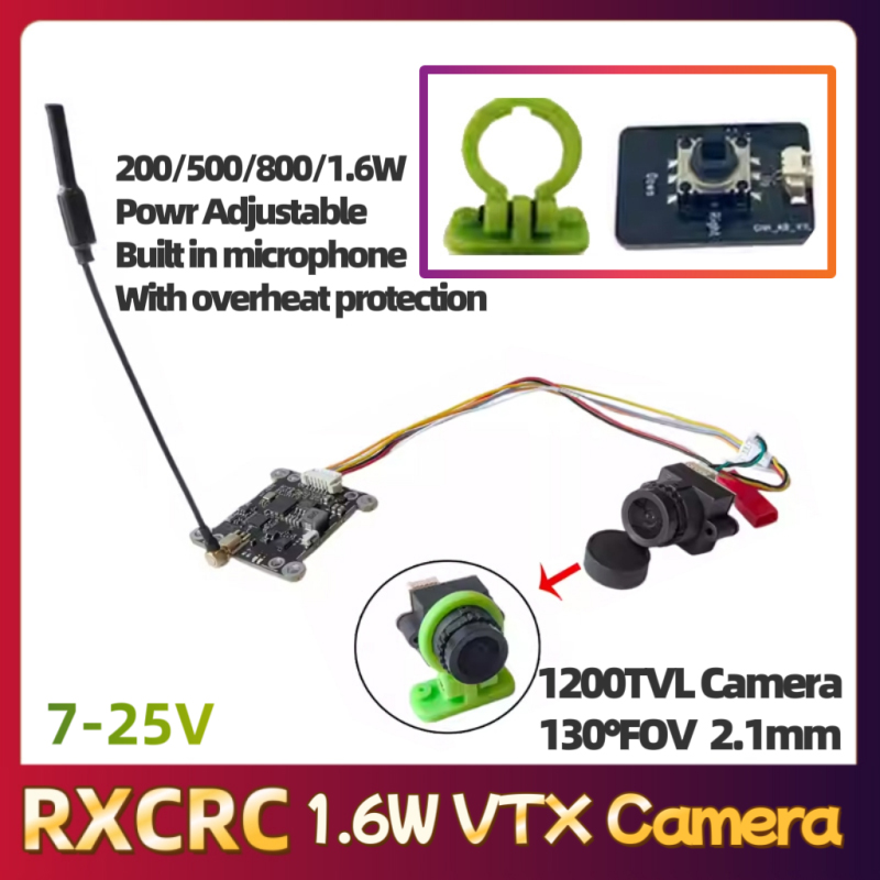 RXCRC 5.8G 모듈 48채널 1.6W VTX 더블 - Fpv Drone Transmitter 리뷰 및 가격