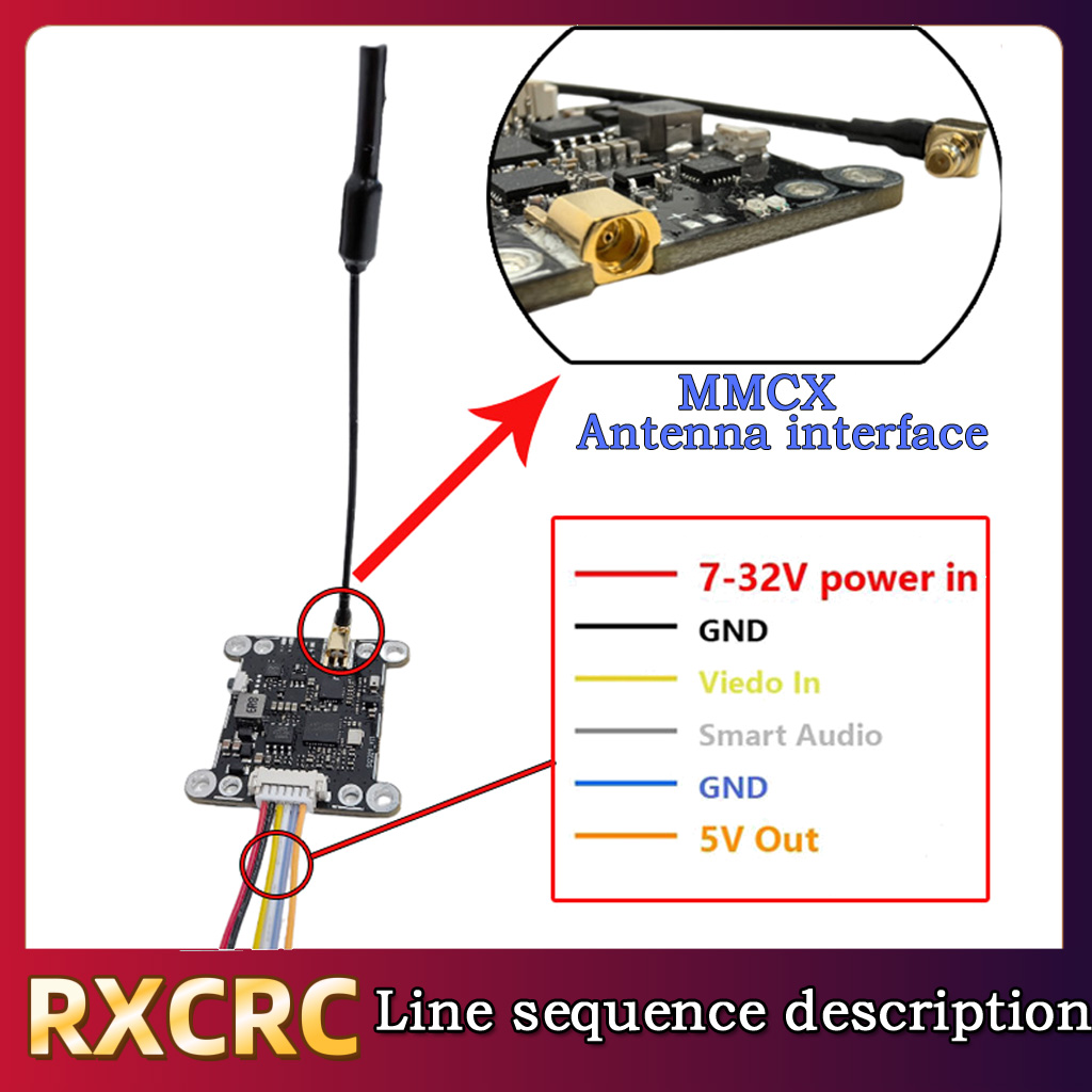 RXCRC 5.8G 모듈 48채널 1.6W VTX 더블 - Fpv Drone Transmitter 리뷰 및 가격