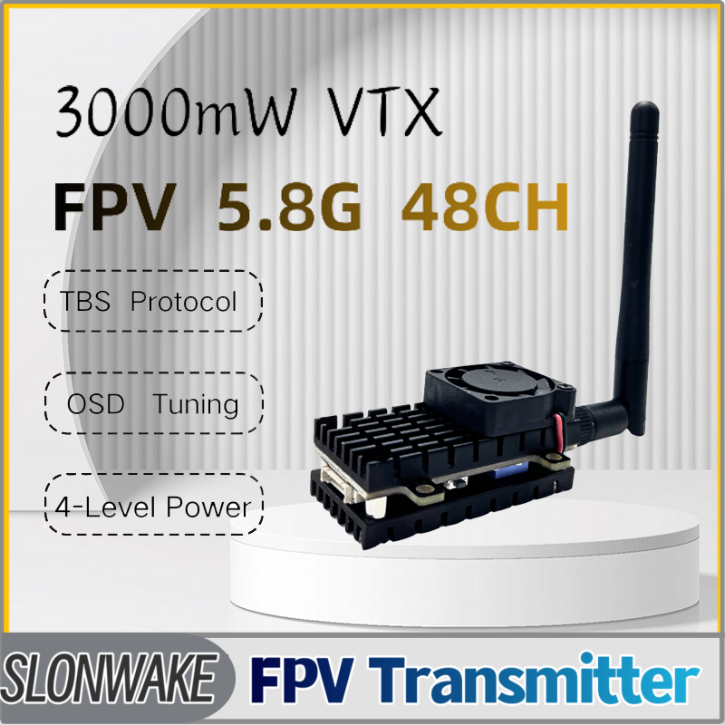 SLONWAKE 5.8G 3000mW 시뮬레이션 VTX - Fpv Drone Transmitter 리뷰 및 가격